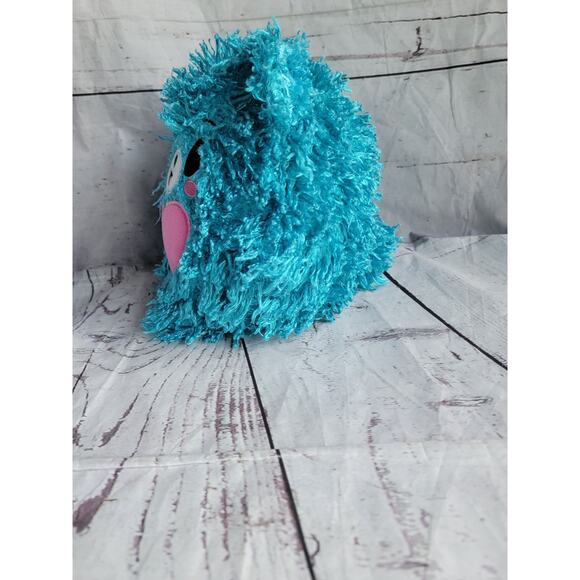 Pikmi Pops Plush Blue Bear with Pink Heart On Chest Scented 7in - Picture 6 of 8